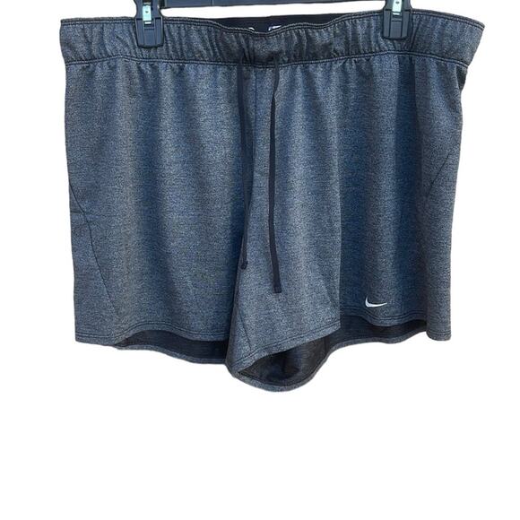 Nike black/gray athletic shorts size XL - Picture 1 of 8